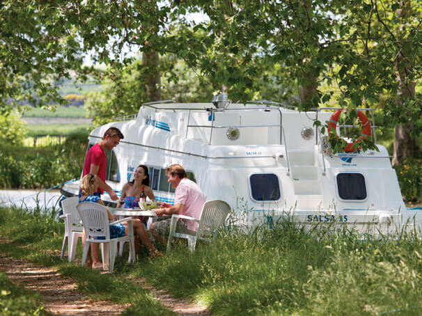 Canal du Midi en bateau